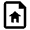 Common File Home Icon from Nova Line Set