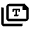Common File Horizontal Text Font Icon from Nova Line Set