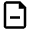 Common File Subtract Remove Icon from Nova Line Set