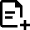 Text Document Add Icon from Nova Line Set