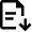 Text Document Download Icon from Nova Line Set