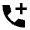 Add Call Fill Icon from Sharp Fill - Material Pro Set