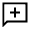 Add Comment Icon from Sharp Line - Material Symbols Set