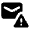 Alert Email Alt Fill Icon from Rounded Fill - Material Pro Set