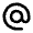 Alternate Email Icon from Rounded Line - Material Pro Set