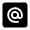 Alternate Email Square Fill Icon from Outlined Fill - Material Pro Set