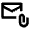 Attach Email Icon from Outlined Line - Material Pro Set