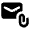 Attach Email Fill Icon from Rounded Fill - Material Pro Set