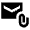 Attach Email Fill Icon from Sharp Fill - Material Pro Set