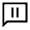 Auto Read Pause Icon from Sharp Line - Material Symbols Set