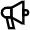 Bullhorn Icon from Atlas Line Set