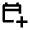 Calendar Add On Icon from Outlined Line - Material Pro Set