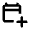 Calendar Add On Icon from Rounded Line - Material Pro Set