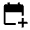 Calendar Add On Fill Icon from Outlined Fill - Material Symbols Set