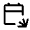 Calendar Apps Script Icon from Rounded Line - Material Symbols Set