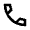 Call Icon from Sharp Line - Material Pro Set