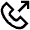 Call Arrow Up Right Icon from Atlas Line Set