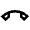 Call End Icon from Sharp Line - Material Pro Set