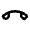 Call End Icon from Rounded Line - Material Pro Set