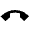 Call End Fill Icon from Sharp Fill - Material Pro Set
