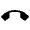 Call End Fill Icon from Outlined Fill - Material Symbols Set