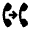 Call Forwarding Fill Icon from Outlined Fill - Material Pro Set