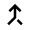 Call Merge Icon from Sharp Line - Material Pro Set