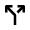 Call Split Icon from Outlined Line - Material Pro Set