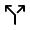 Call Split Fill Icon from Rounded Fill - Material Symbols Set