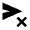 Cancel Schedule Send Fill Icon from Sharp Fill - Material Pro Set