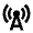 Cell Tower Fill Icon from Outlined Fill - Material Pro Set