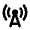 Cell Tower Fill Icon from Rounded Fill - Material Pro Set