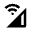 Cell Wifi Icon from Outlined Line - Material Pro Set