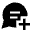 Chat Add On Alt Fill Icon from Outlined Fill - Material Pro Set