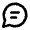 Chat Alt Icon from Rounded Line - Material Pro Set