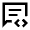 Chat Apps Script Icon from Sharp Line - Material Pro Set