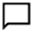 Chat Bubble Icon from Sharp Line - Material Symbols Set