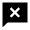 Chat Error Fill Icon from Sharp Fill - Material Pro Free Set