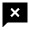Chat Error Fill Icon from Sharp Fill - Material Symbols Set