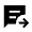 Chat Paste Go Fill Icon from Sharp Fill - Material Symbols Set