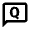 Chat Question Icon from Outlined Line - Material Pro Set