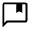 Comment Bank Icon from Outlined Line - Material Symbols Set