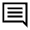 Comment Icon from Sharp Line - Material Symbols Set