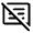 Comments Disabled Icon from Rounded Line - Material Symbols Set