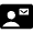 Contact Mail Fill Icon from Outlined Fill - Material Symbols Set