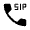 Dialer Sip Fill Icon from Rounded Fill - Material Symbols Set