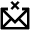 Envelope Xmark Icon from Atlas Line Set