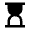 Hourglass Top Icon from Outlined Line - Material Pro Free Set