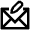 Pencil Envelope Icon from Atlas Line Set