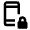 Phonelink Lock Icon from Rounded Line - Material Pro Free Set